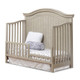 Sorelle Vista Elite Supreme 4-in-1 Crib in Heritage Fog