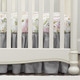 Liz and Roo Blush Watercolor Floral Crib Sheet - Bamboo Viscose