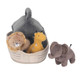 Lambs & Ivy Baby Noah Plush Set - Noah's Ark w/ Animals