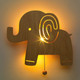 Lambs & Ivy Elephant Wall LED Light Décor