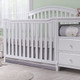 Sorelle Berkley Crib & Changer Panel Crib in White