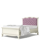 Romina Cleopatra Full Bed w/ Tufted Headboard