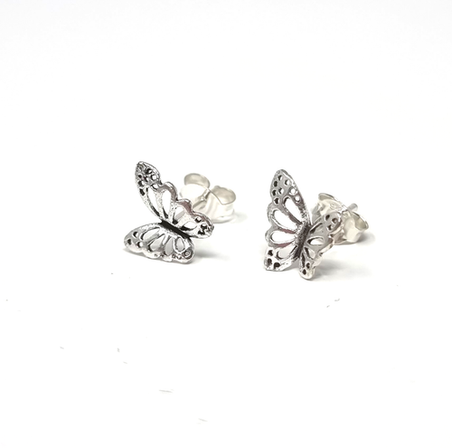 butterfly earings in 925 sterling silver for adults and children
