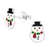 Childrens and womens 925 sterling ailver ear studs festive acessories online with next day delivery available