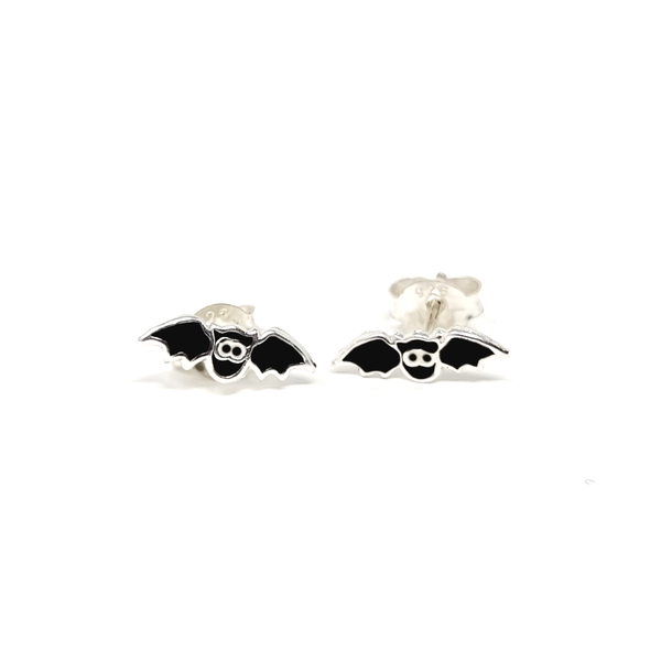 925 sterling silver bat ear studs for children and adults