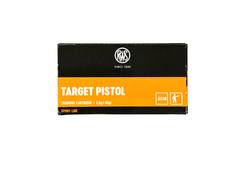 RWS, 22LR Target Pistol, 40Gr, LRN