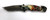 Folding Knife, Red Eye Skull