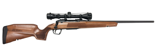 Savage, Axis II XP, Cal 7mm-08 Rem, 22", Wood Stock, 3-9x40 Scope