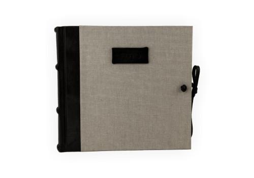 Album Foto Piccolo - Pelle Invecchiata e Tela - Collezione Corium - Fronte | Legatoria Toscana Album Foto Piccolo - Pelle Invecchiata e Tela - Collezione Corium - Fronte | Legatoria Toscana