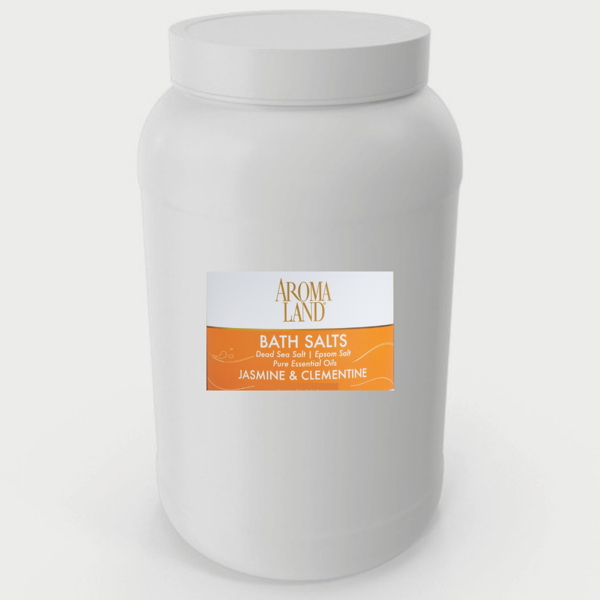 Aromaland Natural Bath Salts - Jasmine and Clementine - Bulk