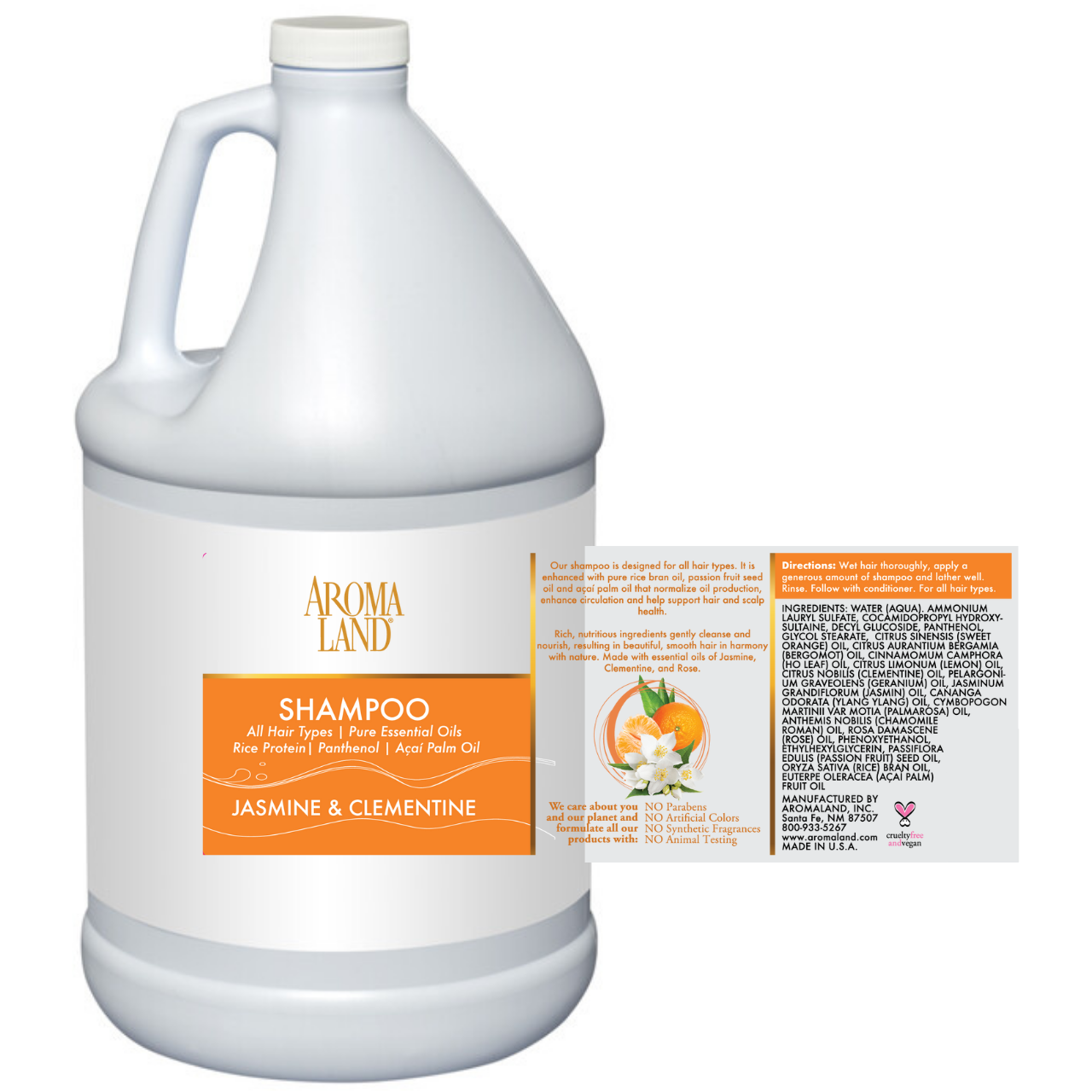 Jasmine and Clementine Shampoo Wholesale - BulkSkinCare