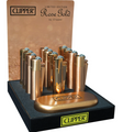 Metal Clipper Lighters ( Display of 12 )