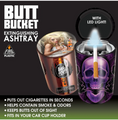 Smoke Zilla - Butt Bucket Full Print Ashtray with LED Light