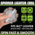 Smokezilla - Spinner Lighter Case ( Display of 12 / #02-3059 )