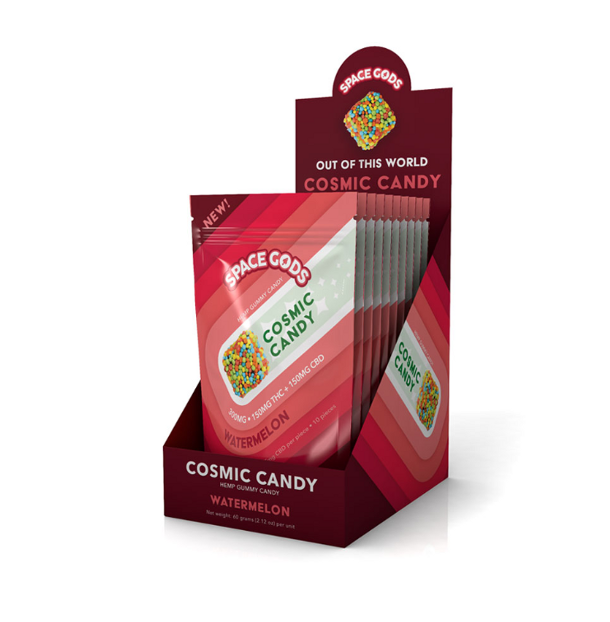 99 WORLD MIX STAND (4 varieties) CoccoCandy (144 ct)