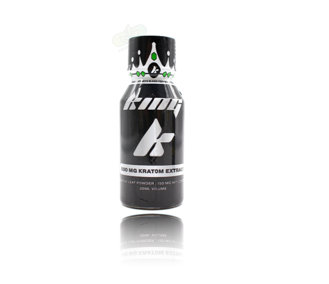 King K Liquid Kratom Shots Enhanced with Black Pepper Extract