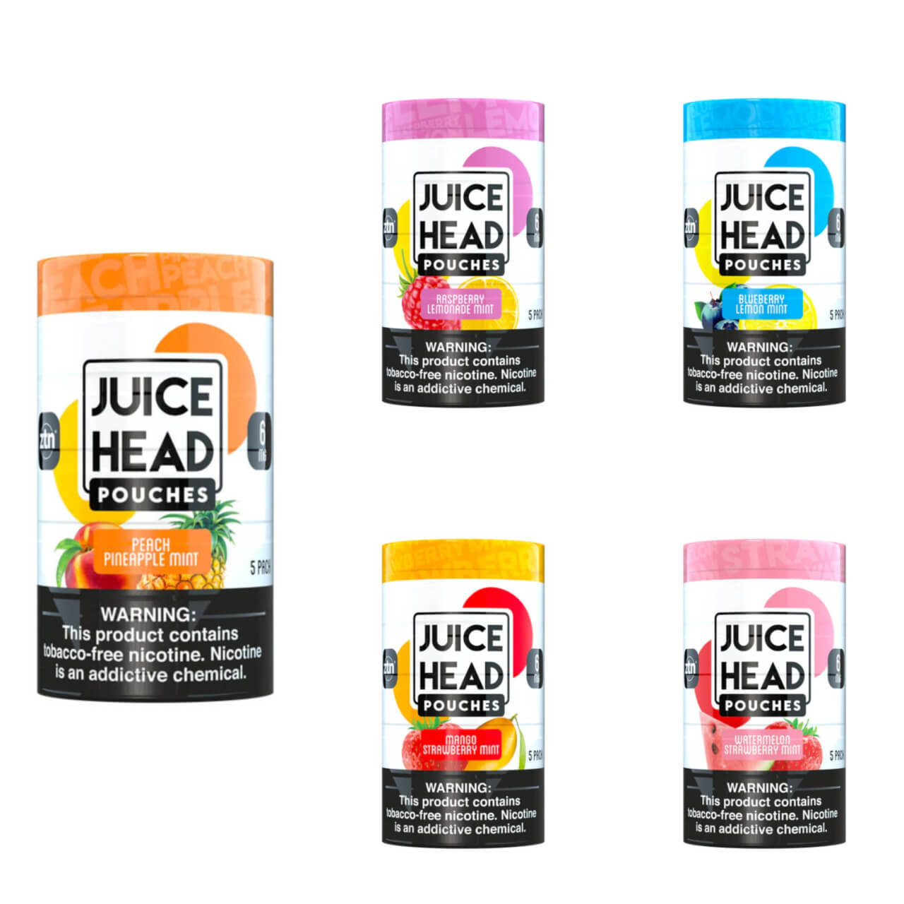 Where To Buy Juice Head Pouches Juice Head Nicotine Pouches Cans (5PK)