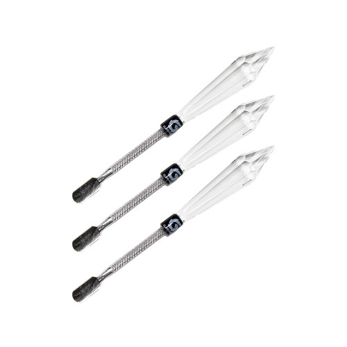 Glass House Crystal Flat Steel Dabber Tool 3PK (SGD-015) Glass House Crystal Flat Steel Dabber Tool 3PK (SGD-015)