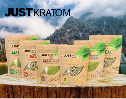 Just Kratom -  500ct plus Capsules ** NEW **