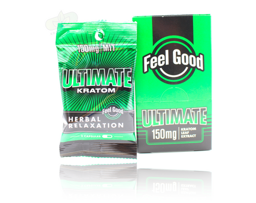 Ultimate  - Herbal Relaxation 150MG CAPSULES ( Display of 12 packs / 2 capsules in Each Pack )