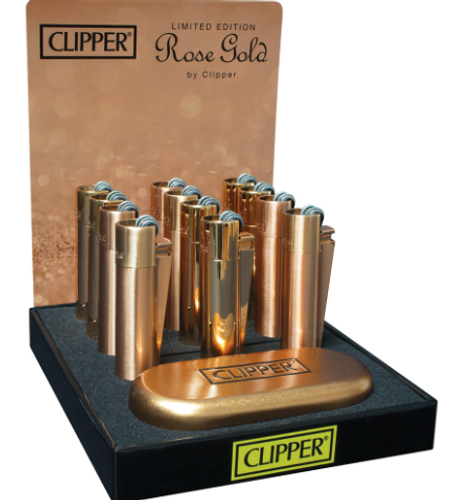 Metal Clipper Lighters ( Display of 12 )