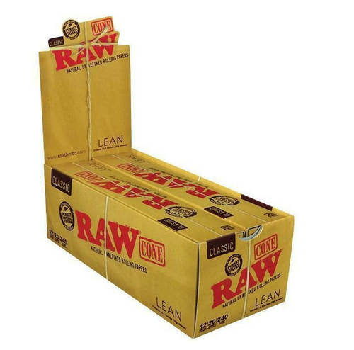 Raw Classic Lean Pre Roll Cones ( Raw 04 )