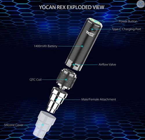 Yocan Rex Portable Enail Vaporizer