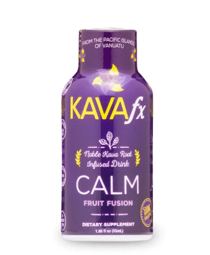 Kava FX  Fruit Fusion Liquid Kava Extract Shot Display Of 12 (2oz)