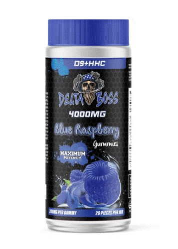 Delta Boss - Delta 9 + HHC Gummies ( 4,000MG / 20 Gummies )