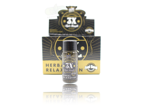Ultra Enhanced Gold - Herbal Relaxation with Triple Strength 3X Tincture Shots ( Display of 12 )