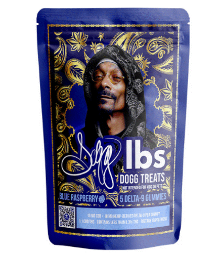 Dogg Lbs - 100MG Delta 9 Gummies  ( Pack of 5 / Display of 10 )