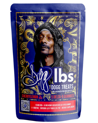 Dogg Lbs - 100MG Delta 9 Gummies  ( Pack of 5 / Display of 10 )