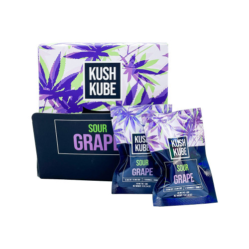 Kush Kube D9 + CBD Infused Gummies Display Of 30 (330MG)