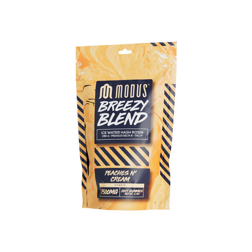 Modus Breezy Blend Ice Water Hash Rosin Infused Gummies Display OF 5 (7500MG)