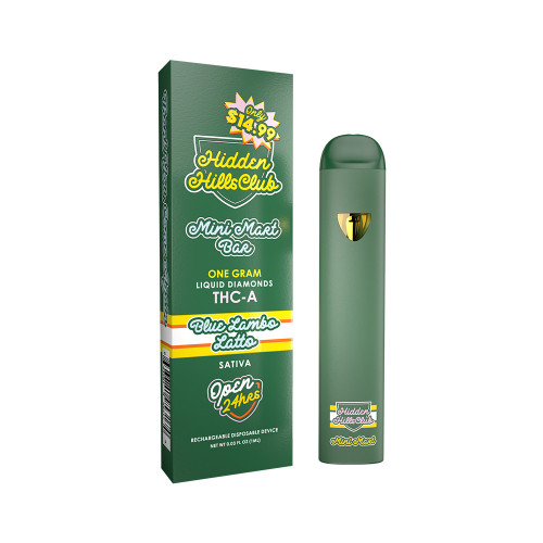 Hidden Hills Club Mini Mart Edition THCA Liquid Diamonds Disposable Display Of 5 (1G)
