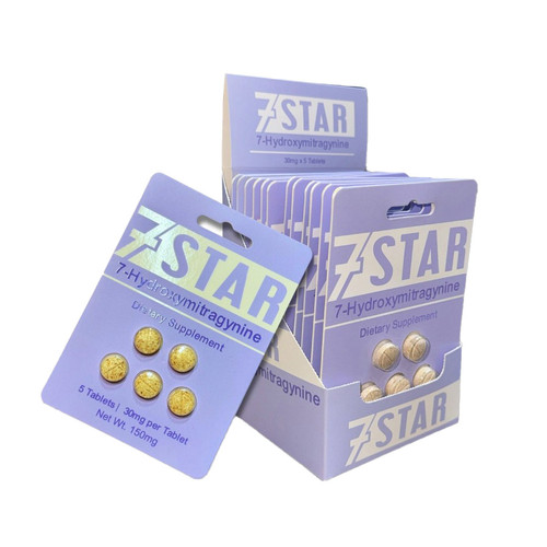 7 Star Kratom 7 Hydroxymitragynine 5CT Tablets (30MG)