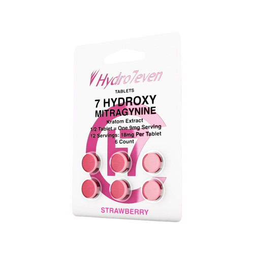 Doodlez Hydro 7even Kratom Extract 7 Hydroxymitragynine Tablets (18MG)