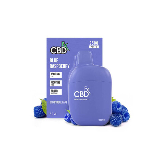 CBDfx Broad Spectrum CBD Extract Disposable Vape Display Of 10 (5ML)