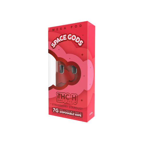Space Gods Mega Pod Edition THCH Blend Disposable Display Of 5 (7G)