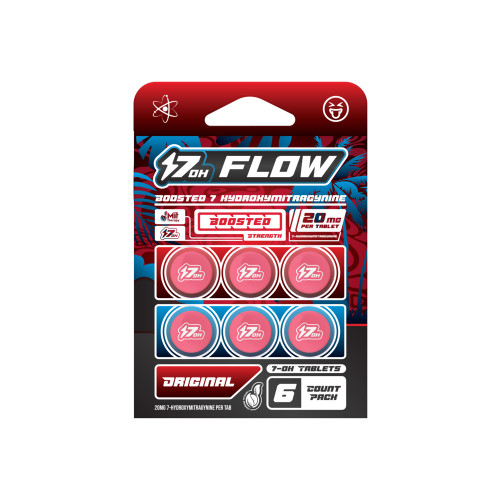 MIT Therapy 7OH Flow 7 Hydroxymitragynine 6ct Tablets (20MG)