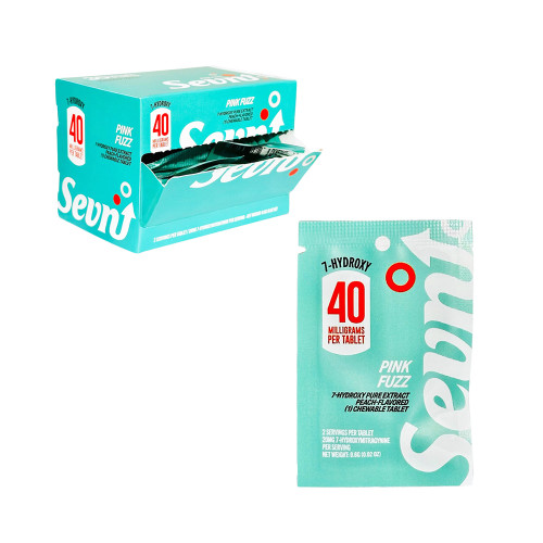 Sevn Premium 7 Hydroxymitragynine Chewable 1CT Tablets Display Of 30 (40MG)