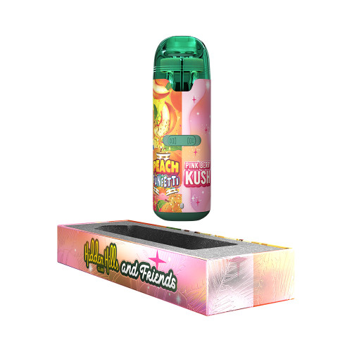 Hidden Hills And Friends BFF Blend THCA + THCP + THCM Disposable Display Of 5 (2G)