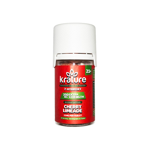 Krature 7 Hydroxy Enhanced Extra Strength Alkaloid Kratom 10CT Tablets (35MG)