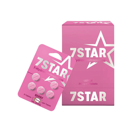 7 Star 7 Hydroxymitragynine 5CT Tablets (30MG)