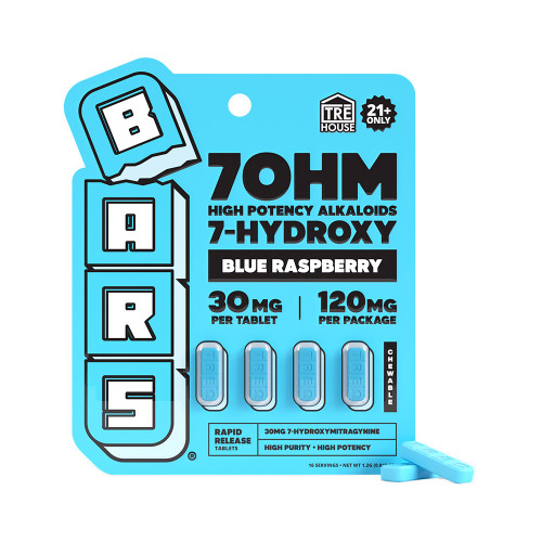 Tre House Bars 7OHM High Potency Alkaloids 7 Hydroxy 4CT Tablets (30MG)