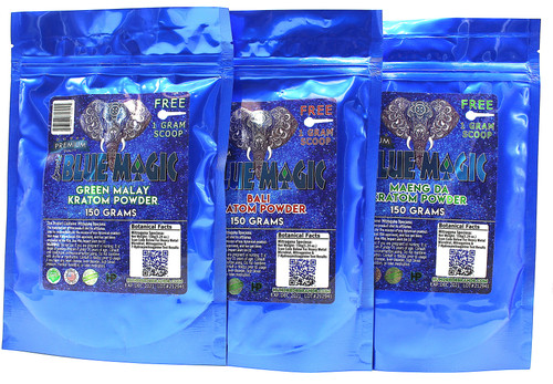 Buy Blue Magic Maeng Da Kratom Capsules 150-1000ct