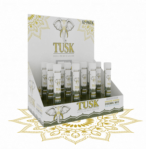 Tusk Kratom Powder Extract ( 200G Platinum / Display of 12)