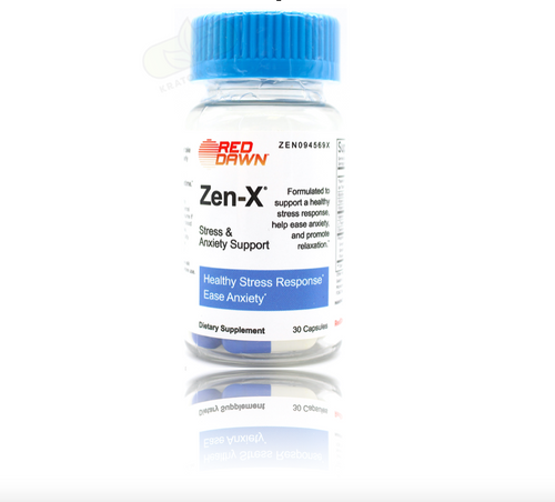 Red Dawn Zen - X Stress & anxiety Support ( 30CNT Bottle )
