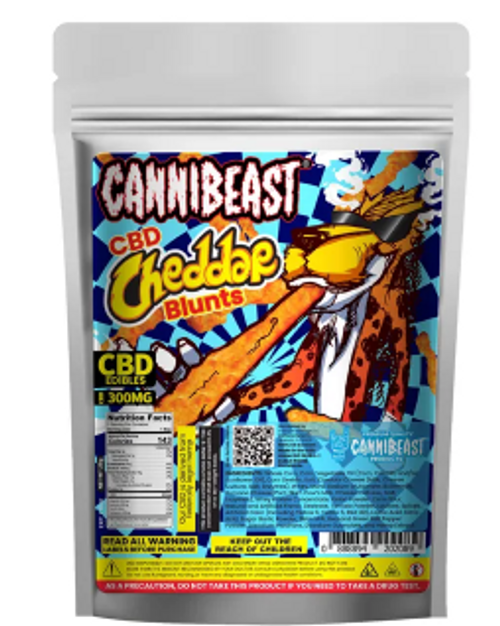 **CLOSE OUT ** Cannibeast - CBD Edible Cookies ( 250MG / Single Pack )