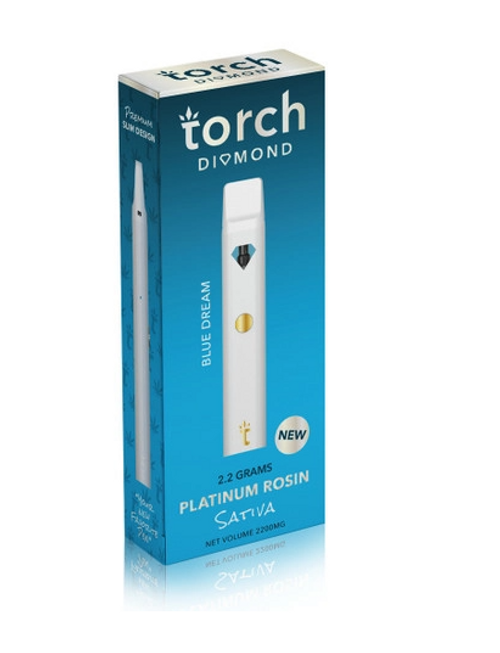 Torch Diamond - THCP + THCB + THCO  2.2G Disposable ( 2200MG / Display of 5 )